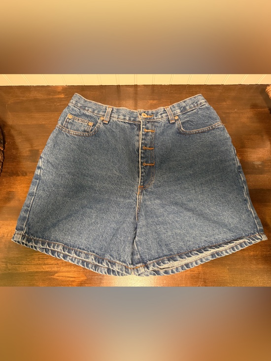 L.A. Blues Pants - Vintage LA Blues shorts. Button up. High waist. Denim jean shorts